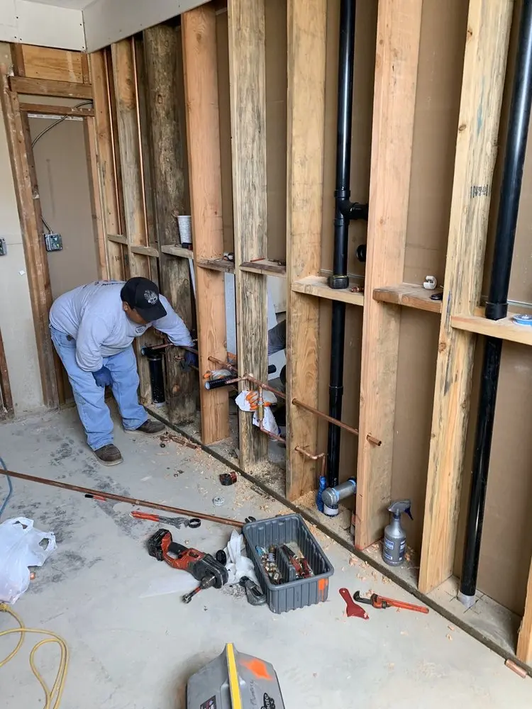 Commercial rough-in plumbing for Commercial Plumbing in Copper Canyon